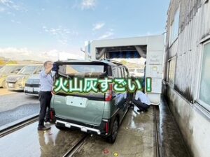 みんなで洗車!!