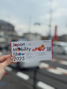 Japan Mobility showに行ってきました⭐